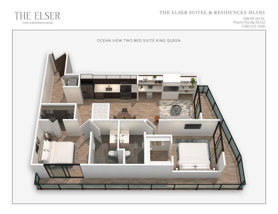 The Elser Hotel Miami - An All-Suite Hotel Exterior foto