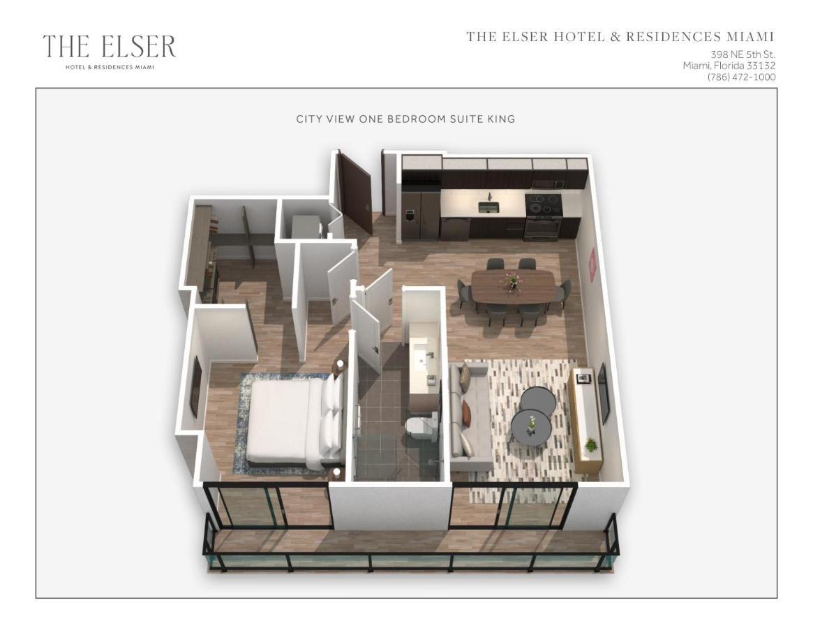 The Elser Hotel Miami - An All-Suite Hotel Exterior foto